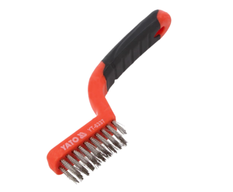 Perie de curatat, 180mm, otel inoxidabil, YT-6337, YATO