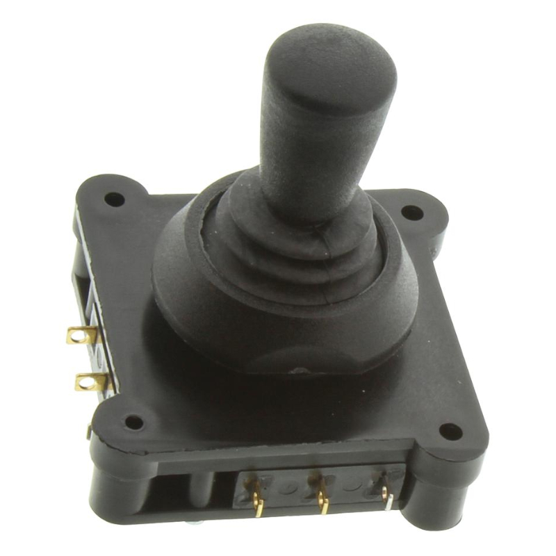 Joystick,  biaxial, 4 switch, 6A, 250V, 1D1-5F-15-71, APEM