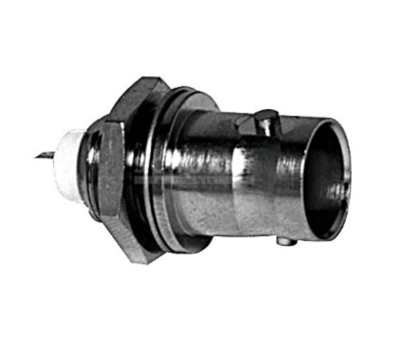 Mufa BNC tata, panou, lipit, 50 ohm, UG1094U