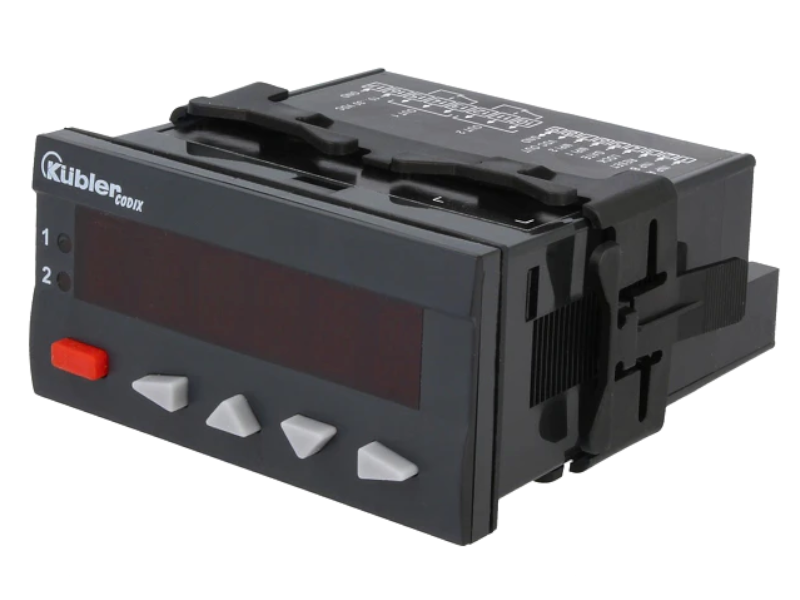 Contor digital, de impulsuri, viteza, RPM, timp, 999999, IP65, 92x45, 6.560.010.300, KUBLER