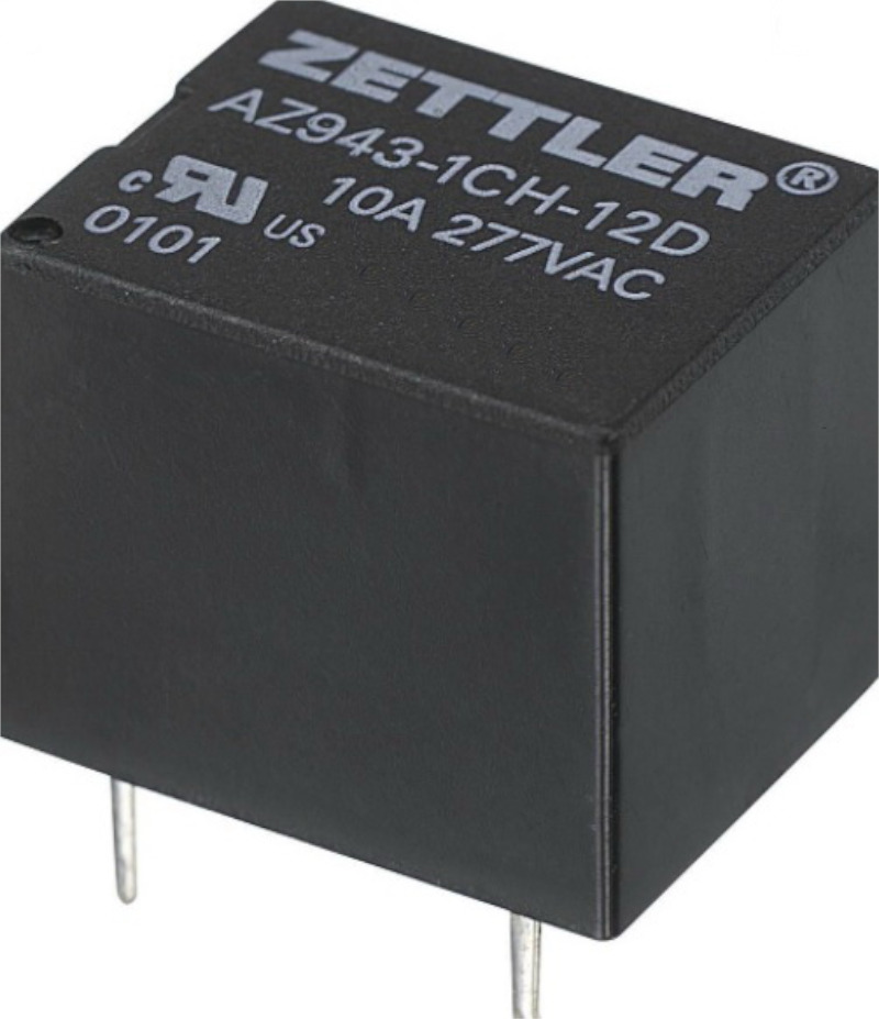 Releu 12VDC, 10A, SPDT, AZ943-1CH-12D, ZETTLER