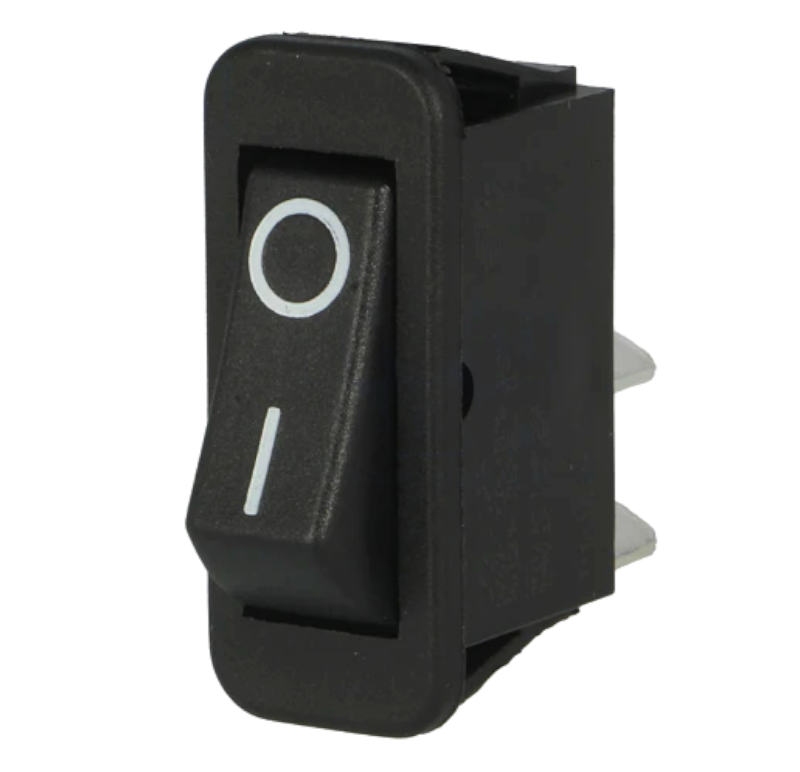 Intrerupator basculant, OFF-ON, 16A, 2 pini, SPST, orificiu montare 30x11mm, MP004412, MULTICOMP