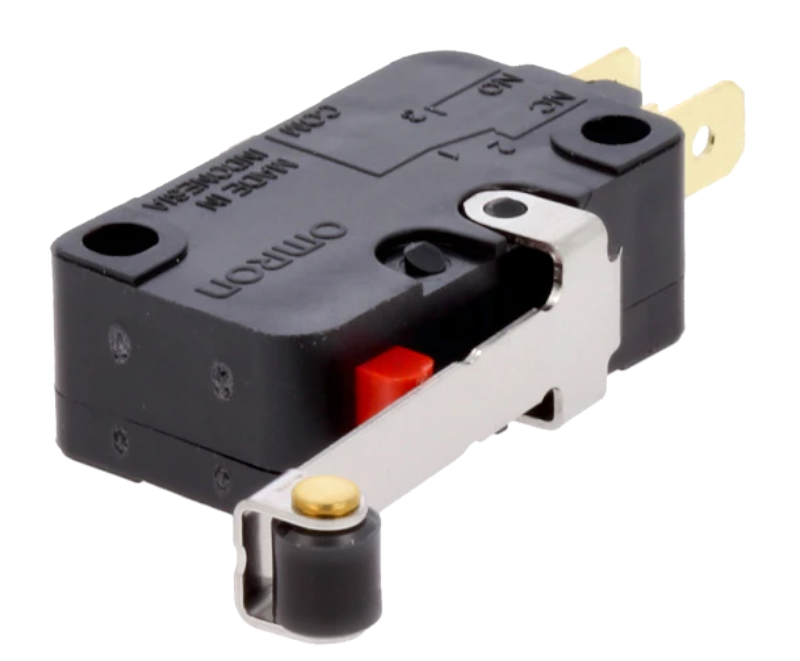 Microintrerupator cu rola, SPDT, 16A, 250VAC, ON-(ON), D3V-166M-1C25, OMRON