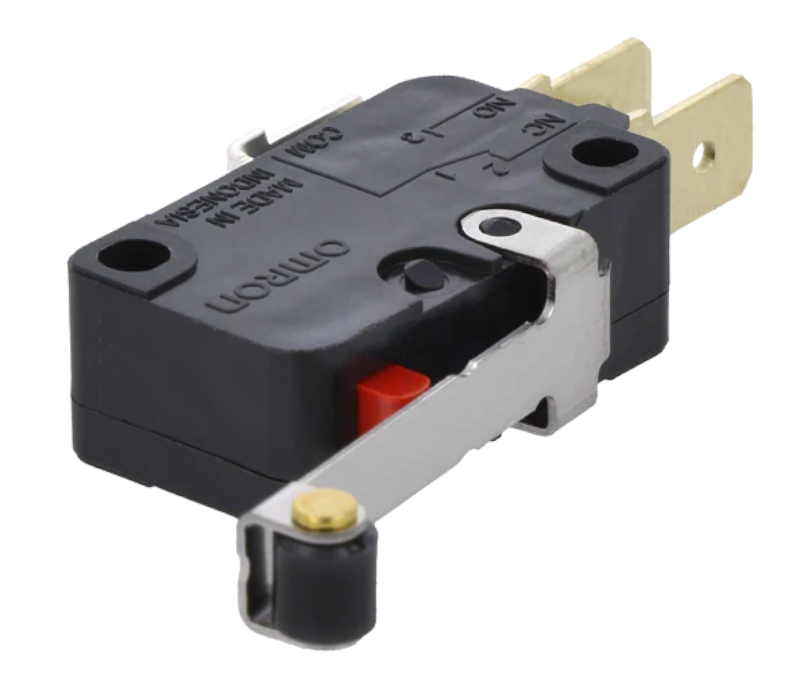 Microintrerupator cu rola, SPDT, 16A, 250VAC, ON-(ON), D3V-166M-1C5, OMRON