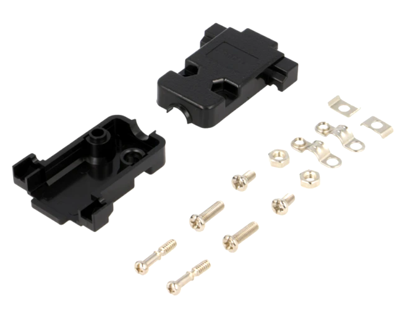 Carcasa conector, D-SUB, 9 pini, D-SUB HD, 15 pini, DSC-209-B, CONNFLY