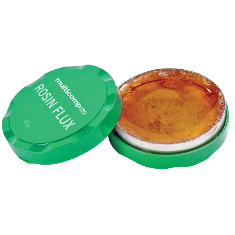 Colofoniu, flux, pentru lipire, saciz, galben, 45g, MP740662, MULTICOMP PRO