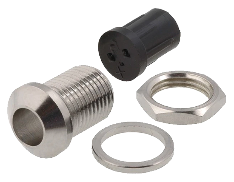 Montura led, 5mm, nichel, RTM-5010-NI