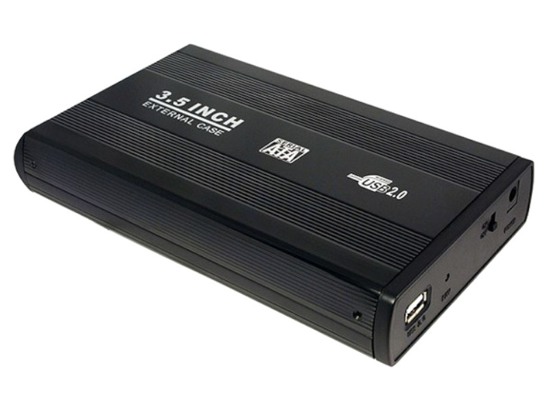 Rack extern, SATA HDD 3.5", USB 2.0, negru, UA0082, LOGILINK