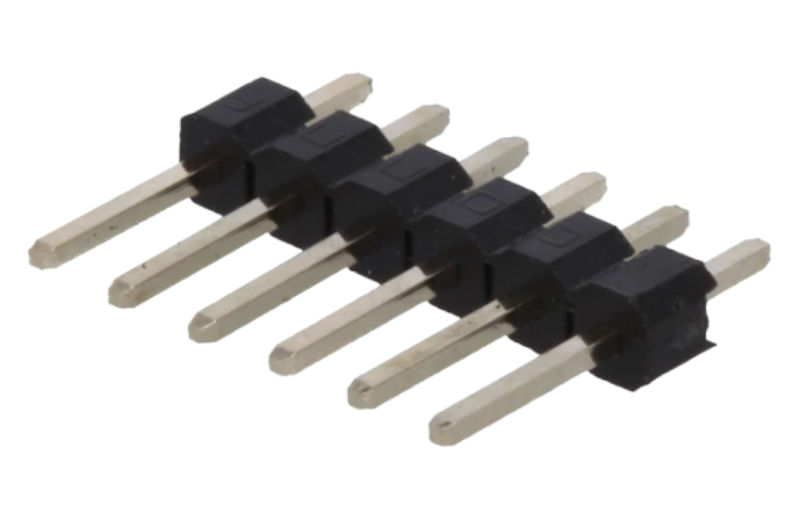 Şir pini; şiruri pini; tată; PIN: 6; drept; 2,54mm; THT, ZL201-06G