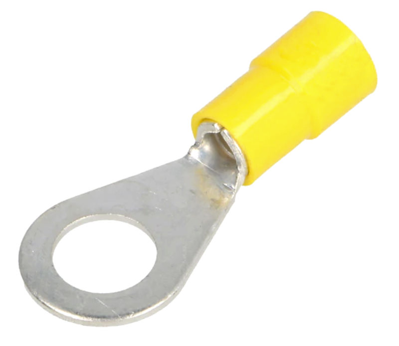 Papuc Inel, terminal, izolat, M8, 4-6mm2, BM00337, BM GROUP