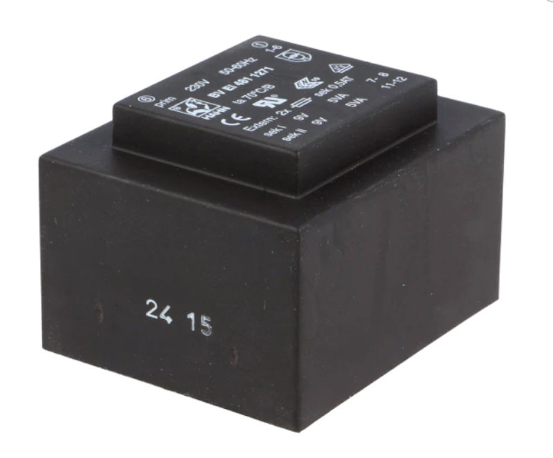 Transformator 9V, retea, PCB, 2x9V, 10VA, BVEI4811271, HAHN