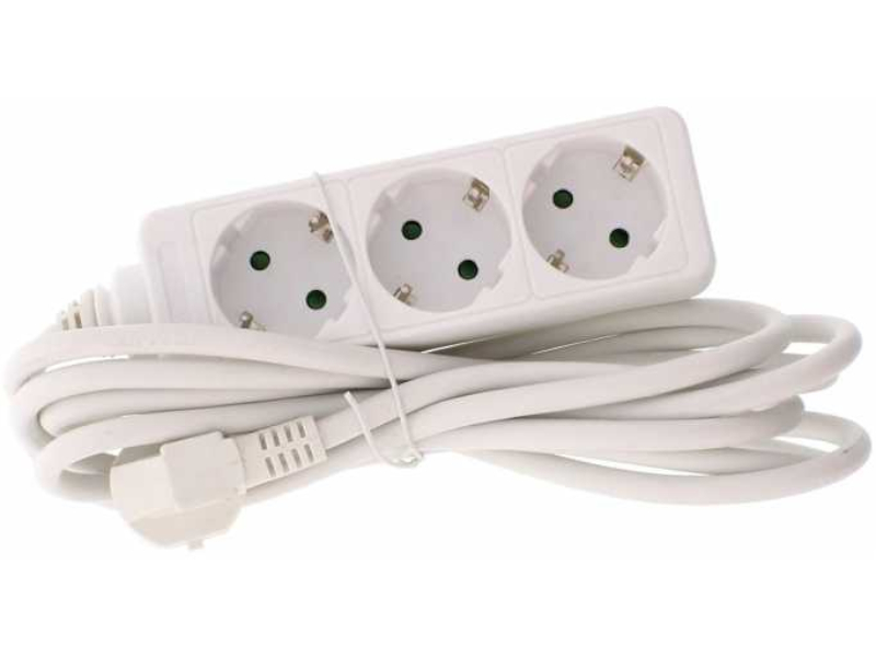 Prelungitor 3 cai, 3m, 3x1.5mm2, 16A, 3500W, EXTS-3S3M