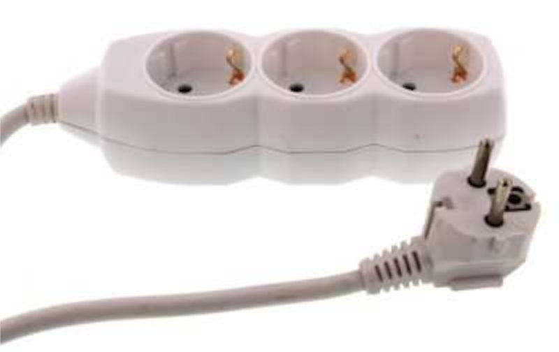 Prelungitor 3 cai, 3m, 3x1.5mm2, 16A, 3500W, EXTS-3S3M/02