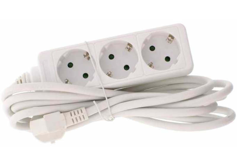 Prelungitor 3 cai, 7m, 3x1.5mm2, 16A, 3500W, EXTS-3S7M