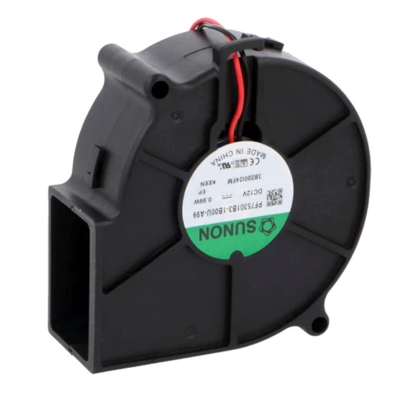 Ventilator suflant, 12VDC, 75x75x30mm, 2 fire, PF75301B3-1B00U-A99, SUNON