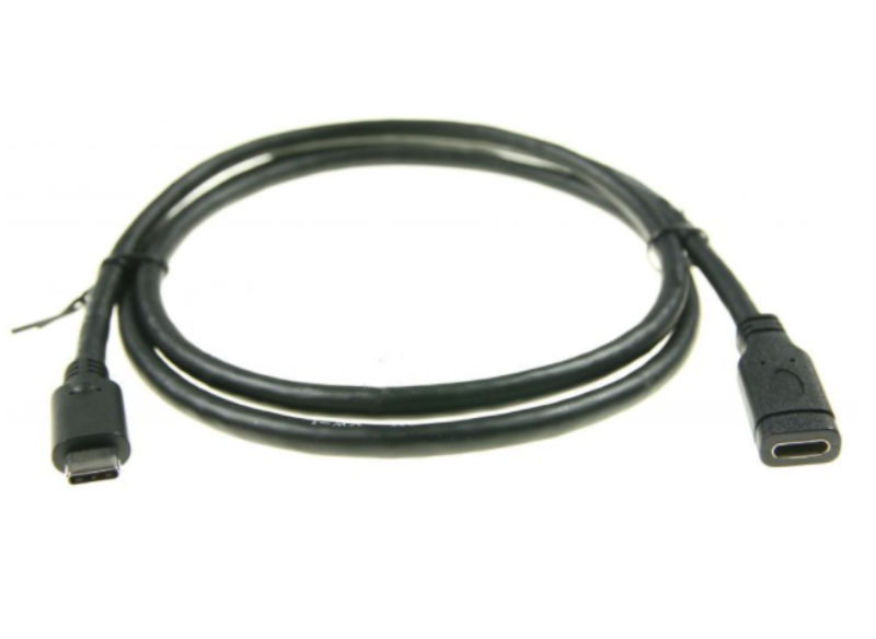 Cablu prelungitor, USB-C tata, USB-C mama, 1m, USBCP1M, GOOBAY