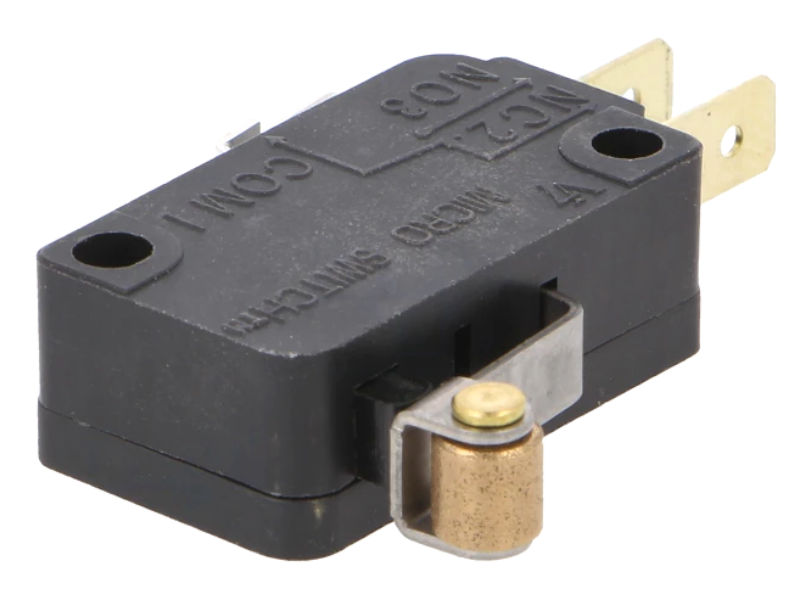 Microintrerupator cu rola, SPDT, 15A/277VAC, (OFF)-ON, (ON)-OFF, V7-1C13D8-201, HONEYWELL