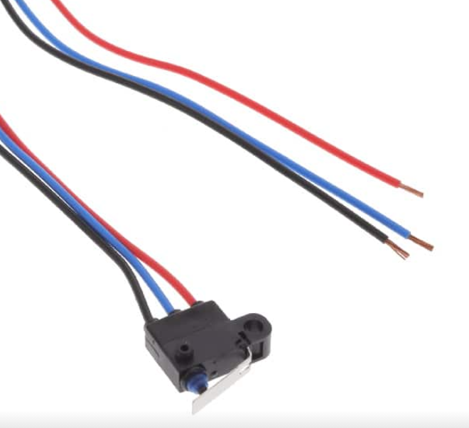 Microintrerupator SPDT; 2A/12VDC; ON-(ON) D2HW-C261M, OMRON