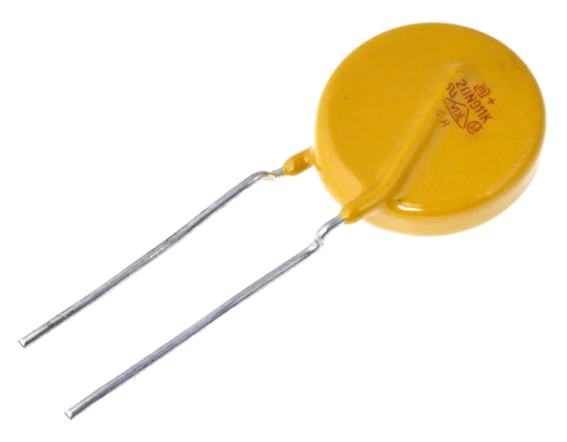 VAR20-550, 23mm, varistor, 550VAC, 745VDC, SR PASSIVES