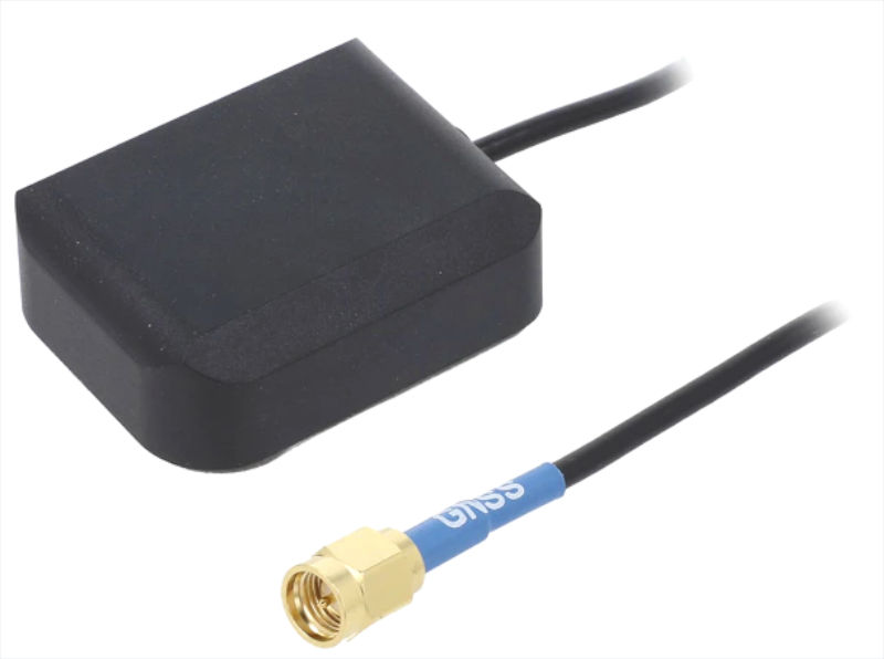 Antena GNSS, GPS, SMA tata, cablu 1m, X1005247-GNA1SA10A1, ETHERTRONICS