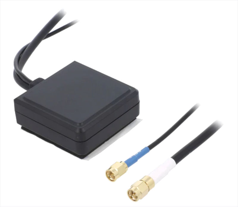 Antena DSRC, GNSS, GPS, SMA tata, cablu 1m, X1005248-GDA2SA10A2, ETHERTRONICS