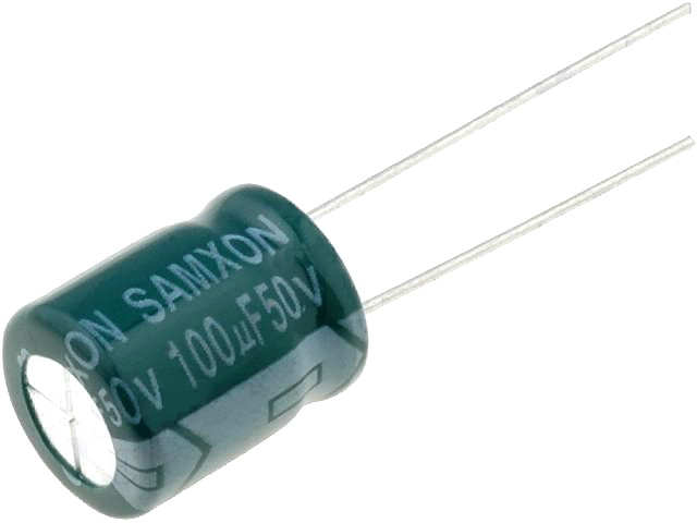 100uF/35V, condensator, Low Esr, 6.3x11mm, 105C, SAMXON
