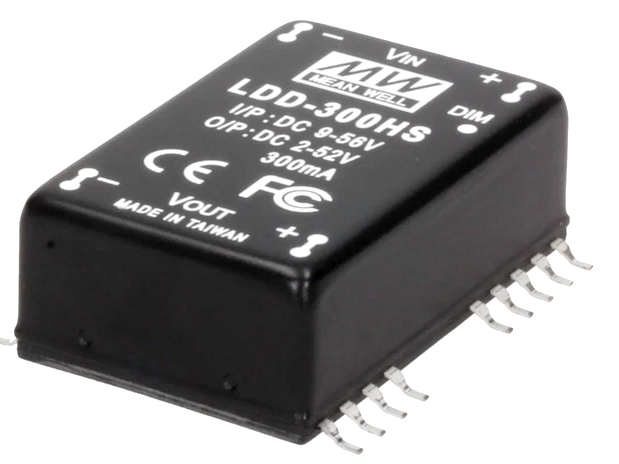 Sursa alimentare leduri, DC-DC, intrare 9-56V, iesire 2-52V, 650mA, IP67, LDD-700HS