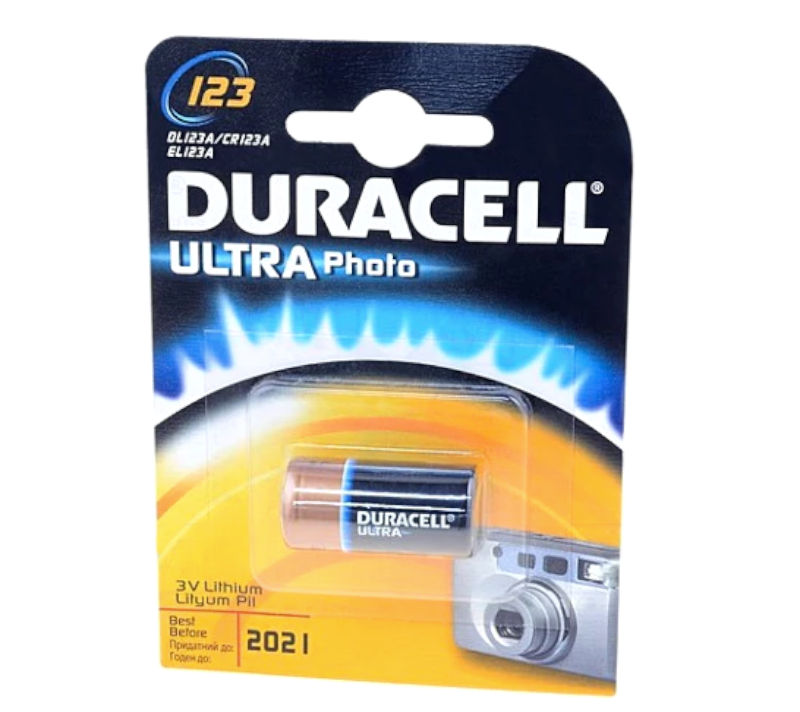 Baterie litiu, 3V, R123, BAT-CR123/DR, DURACELL