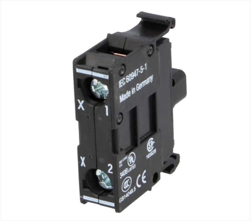 Element de contact, 12-30VAC, 12-30VDC, 8-15mA, 22mm, M22-LED-W, EATON ELECTRIC