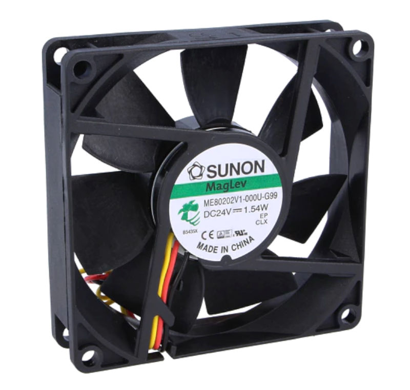 Ventilator 24VDC, 80x80x20mm, 3 fire, ME80202V1-000U-G99, SUNON