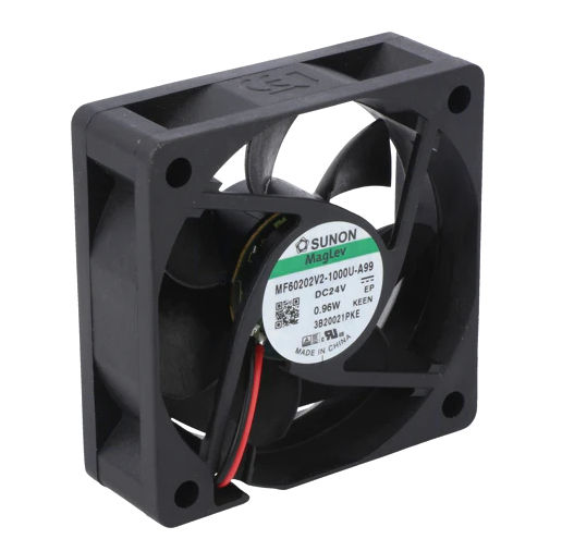 Ventilator 24VDC, 60x60x20mm, 2 fire, MF60202V2-1000U-A99, Sunon