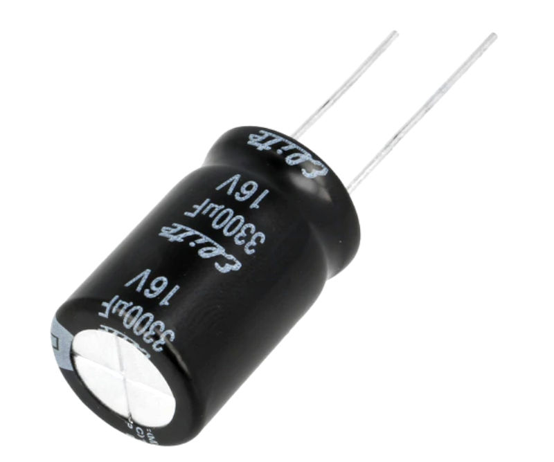 3300uF/16V, condensator, 105°C, 16x25mm, RM7.5, 2000h, PF1C332MNN1625, ELITE