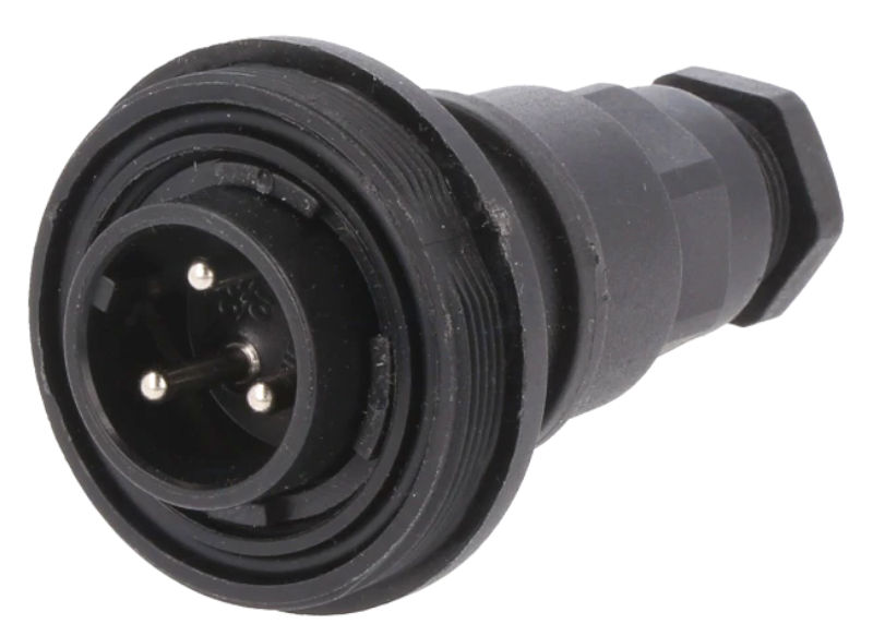 Mufa tata, IP68, filet exterior, 3P, PX0732/P, BULGIN