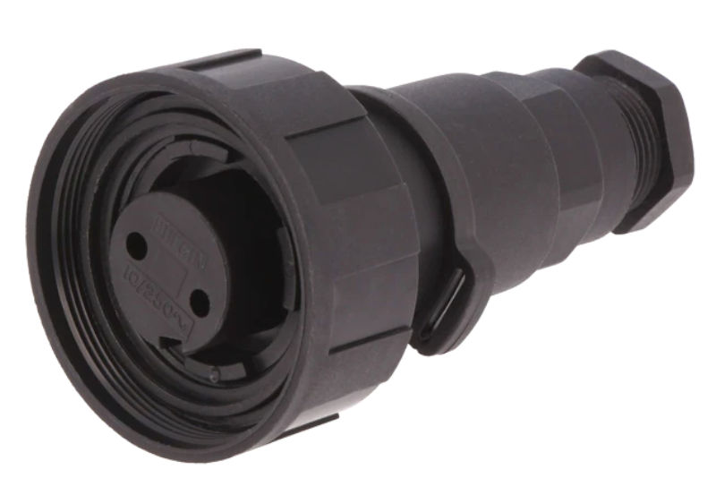 Mufa mama, IP68, filet interior, 2P, PX0736/S, BULGIN