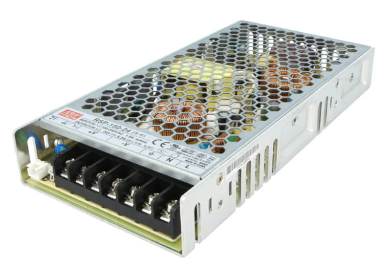 Sursa 24VDC, AC-DC, 6.3A, 151.2W, RSP-150-24, MEAN WELL