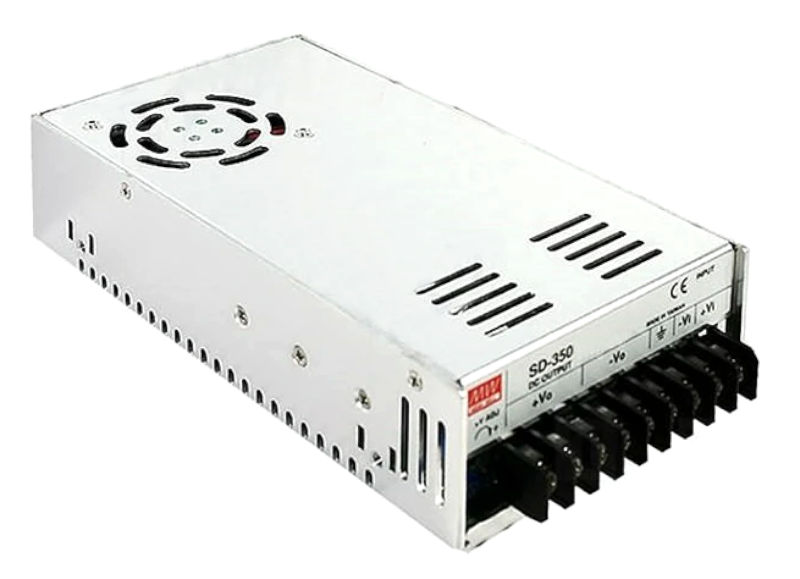 Sursa tensiune 24V, DC-DC, intrare 36...72V, iesire 24V, 14.6A, SD-350C-24, MEAN WELL