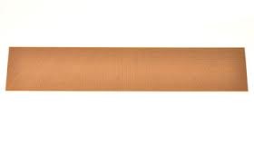 Placa cablaj test, gauri, 500x100mm, RM2.54, 39 linii, H25PR500, Rademacher