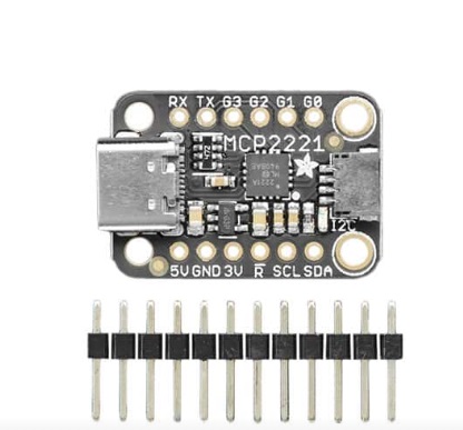 4471, USB TO GPIO ADC I2C STEMMA QWIICA, ADAFRUIT