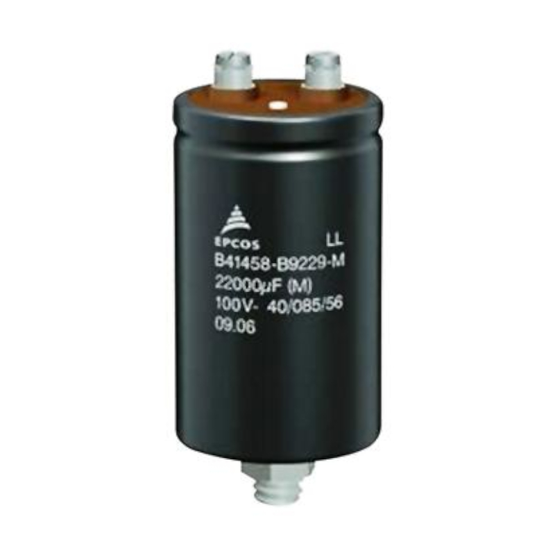 3300uF/400V, Condensator electrolitic, 64.3x105.7mm, RM28.5, B43458A9338M000, EPCOS