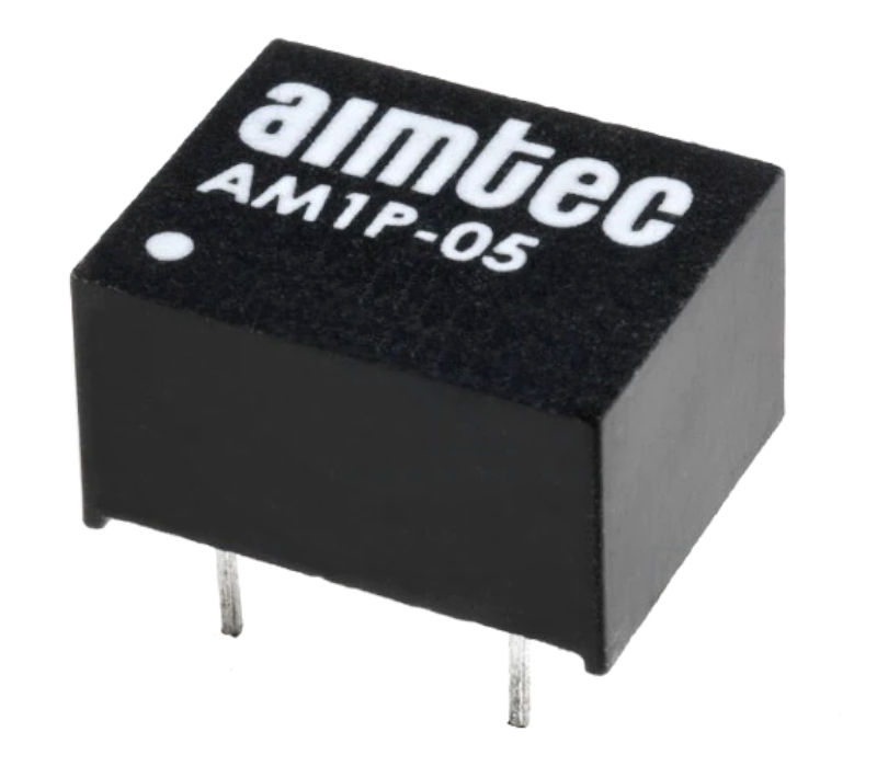 Convertor DC/DC, DIP-8, 1W, in 24V, ies 5V, AM1P-2405SZ, AIMTEC