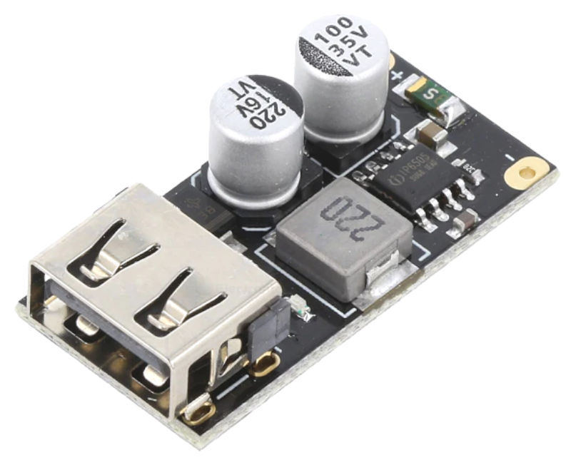 Modul de incarcare, intrare 6-32VDC, out 5VDC, 3A, USB A soclu, P6505, DFR0756, DFROBOT