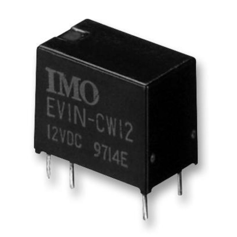 Releu 12VDC, SPDT, 1A, RM2.54, EV1N-C-WL-12VDC, IMO