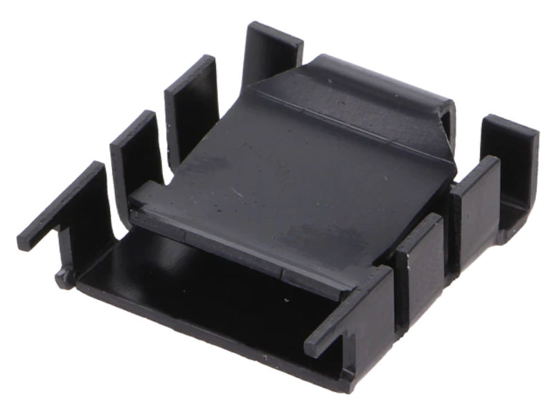 Radiator Al, P-SIP, 29.4x25x8.3mm, Packages Cooled: TO-218, TO-229, TO-247, TO-248, FK224-SA-P-SIP, FISCHER ELEKTRONIK