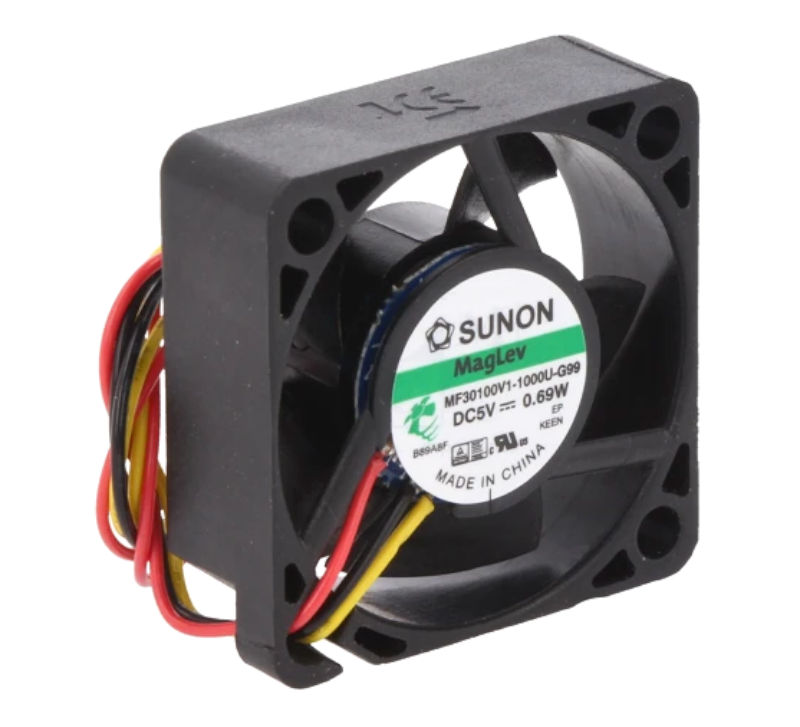 Ventilator 5VDC, 30x30x10mm, 3 fire, MF30100V1-1000U-G99, Sunon