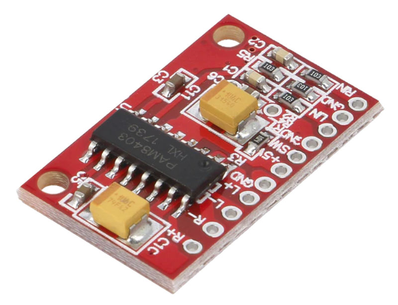 Modul amplificator audio, 3W, Class-D, PAM8403, 3.6...5.5VDC, OKY2110, OKYSTAR