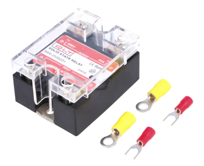 Releu Solid State 25A, 24-280VAC, SSR-2528ZD1, QLT POWER