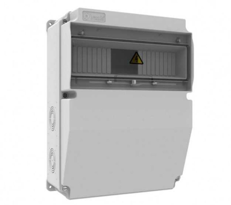 Cutie de perete, cutie distributie, fata transparenta, 245x325x138mm, IP44, BH6-6000-0000, BEMIS