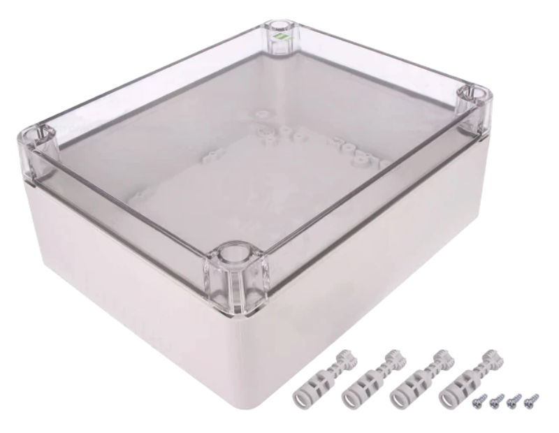Cutie plastic, gri, 220x270x106mm, EPN-2719-01, ELEKTRO-PLAST NASIELSK