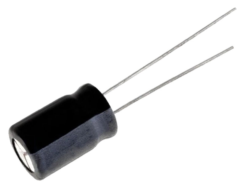 4.7uF/100V, Condensator electrolitic, 5x11mm, 105C, RM2, EWH1KM4R7D11OT, AISHI