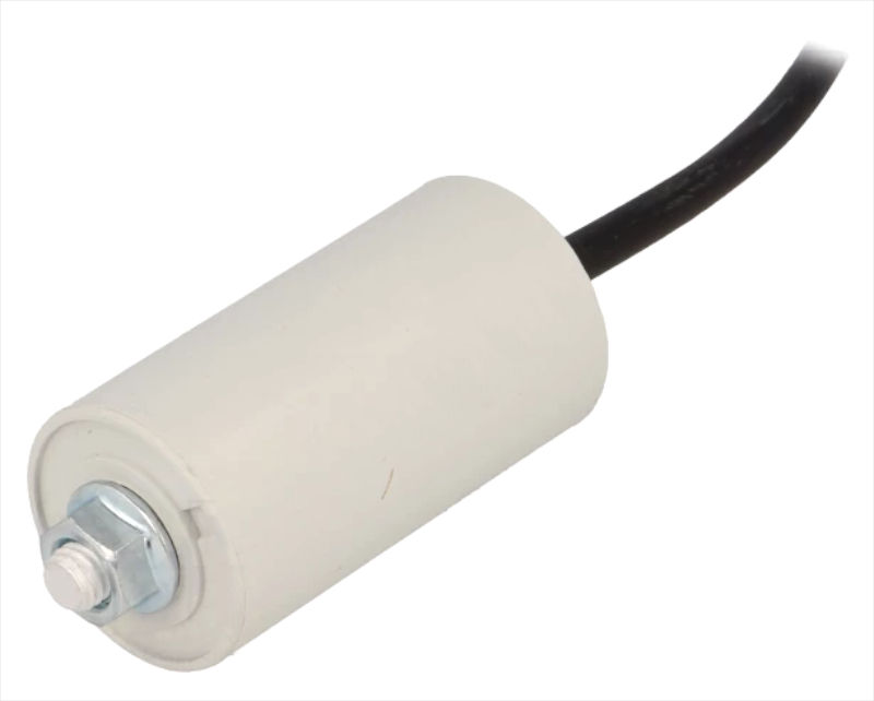 Condensator motoare, 12uF, 450V, fir, surub, I15KV612K-D, MIFLEX